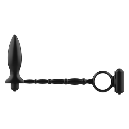 Plug anale con anello vibrante di Addicted Toys, immagine 3