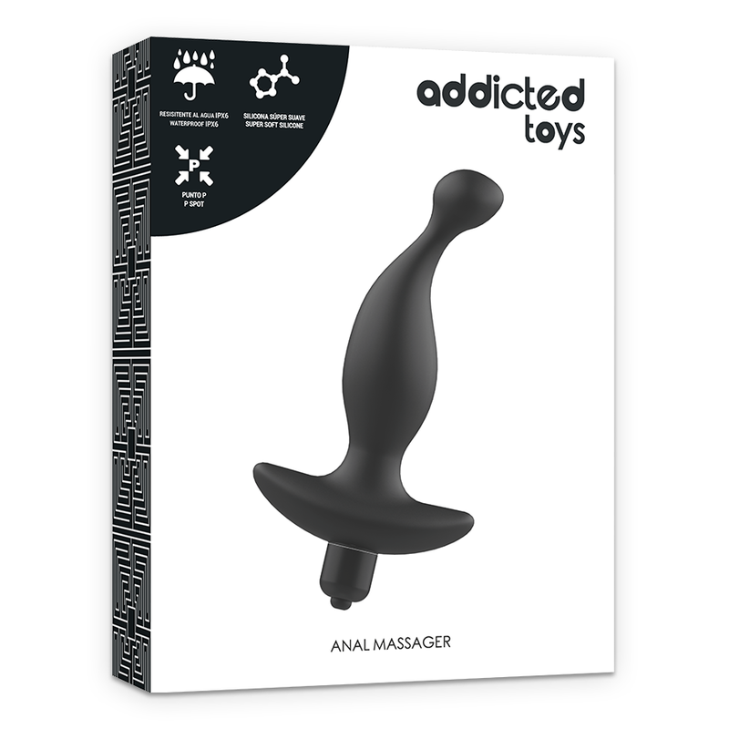 Massaggiatore anale con vibrazione Neramodello 1 di Addicted Toys, immagine 6